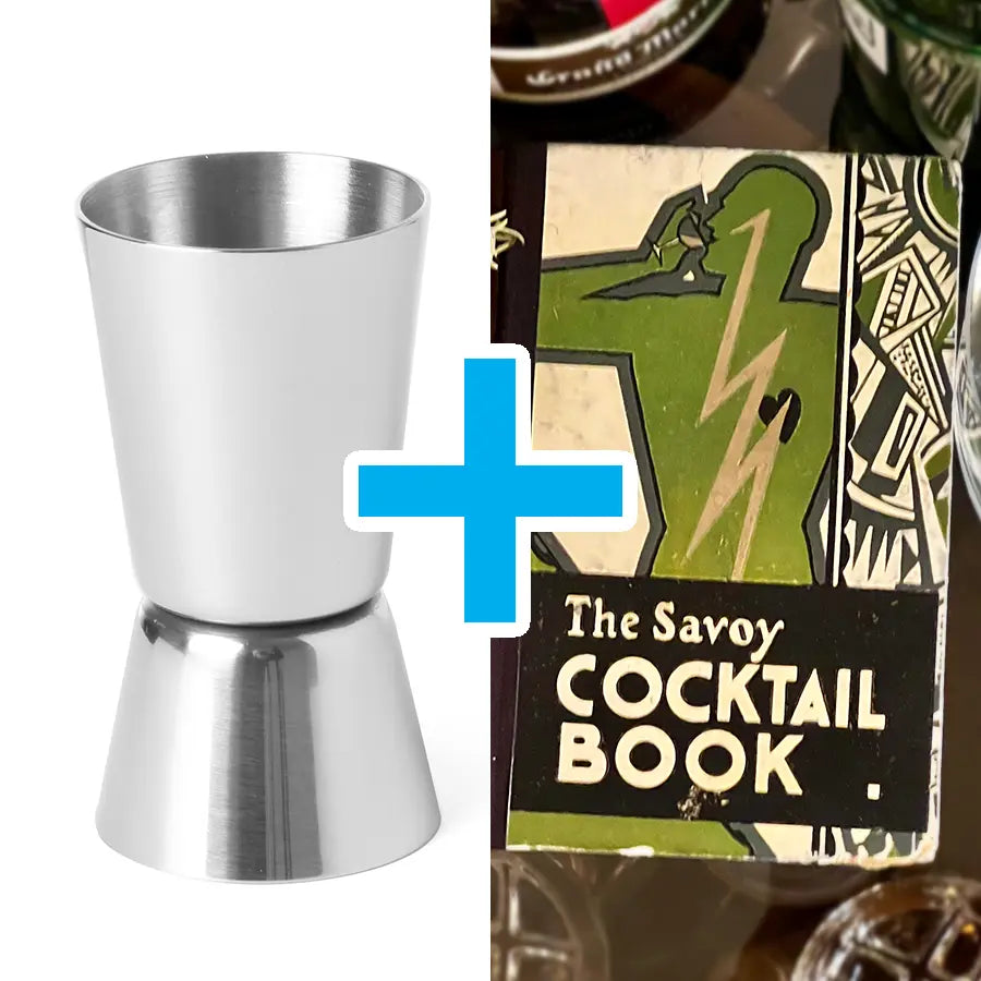Mätglas + E-cocktailbok