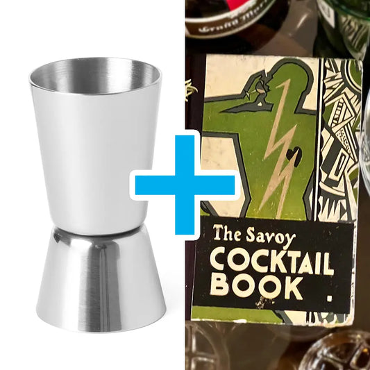 Mätglas + E-cocktailbok